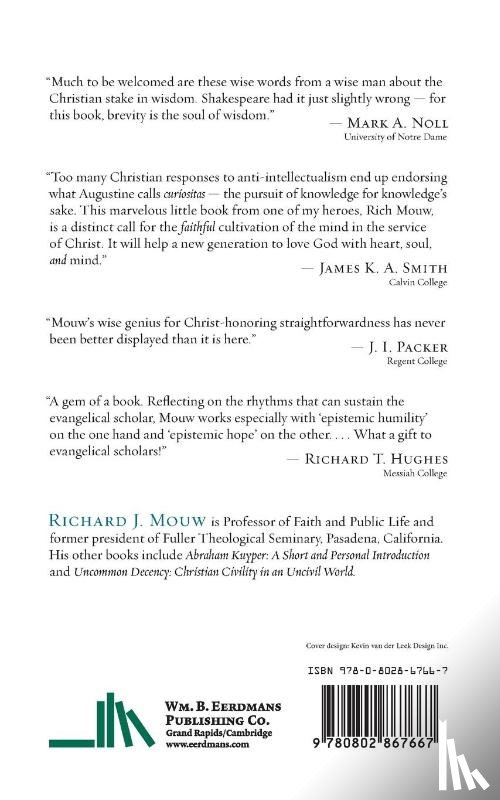 Mouw, Richard J. - Called to the Life of the Mind