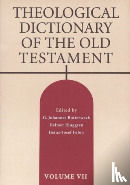  - Theological Dictionary of the Old Testament