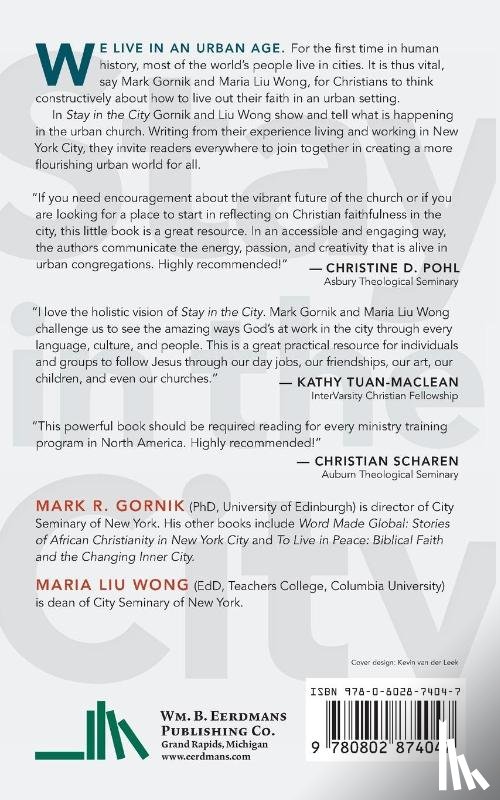 Gornik, Mark R., Wong, Maria Lin - Stay in the City