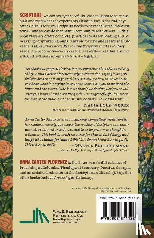 Anna Carter Florence - Rehearsing Scripture