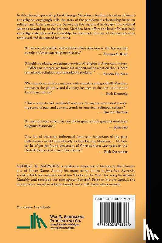 Marsden, George M. - Religion and American Culture