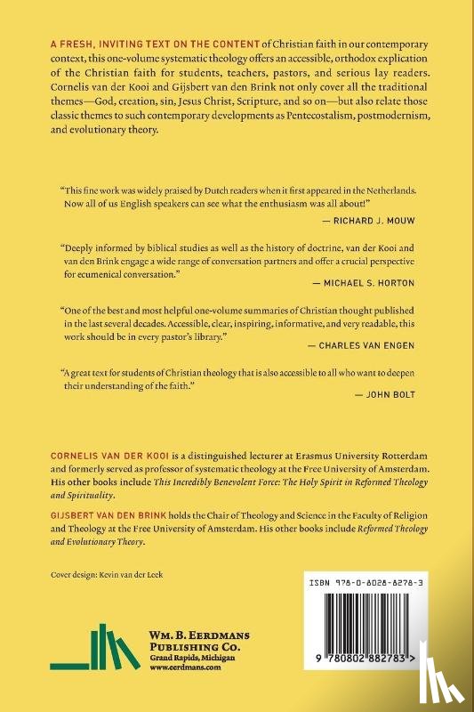 Van Den Brink, Gijsbert, Van Der Kooi, C - Christian Dogmatics