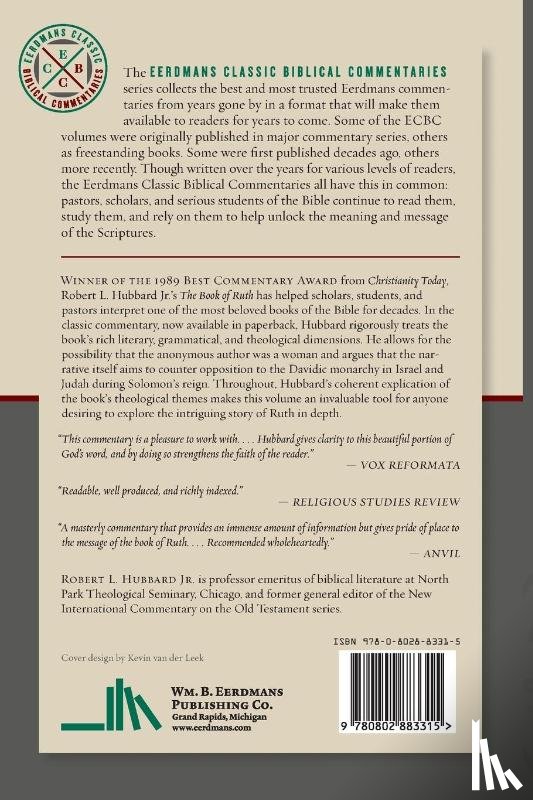 Hubbard, Robert L - The Book of Ruth