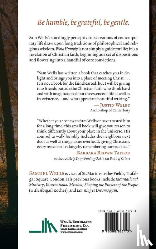 Wells, Samuel - Walk Humbly