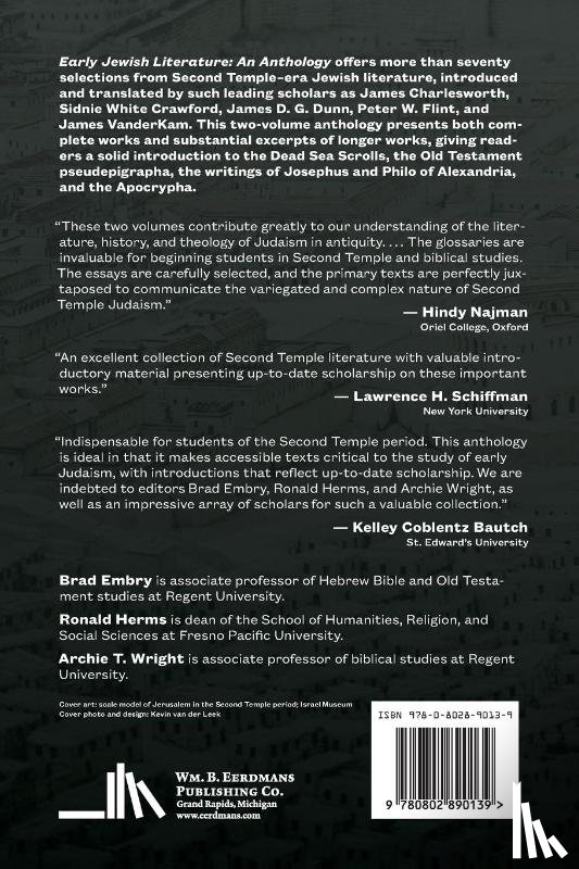  - Early Jewish Literature, vol 1