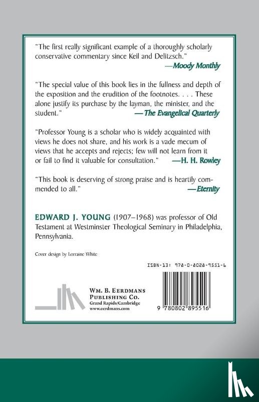 Young, Edward J. - Book of Isaiah