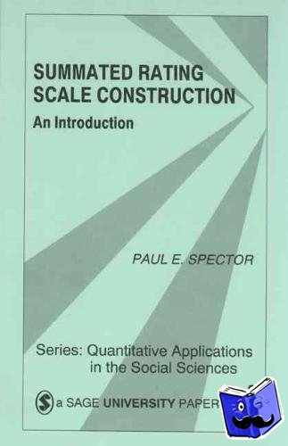 Spector, Paul E. - Summated Rating Scale Construction