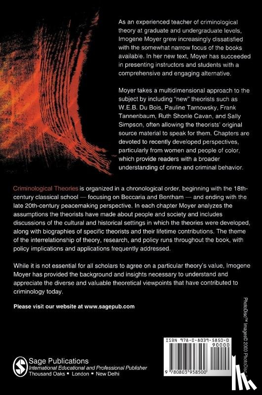 Moyer, Imogene L - Criminological Theories