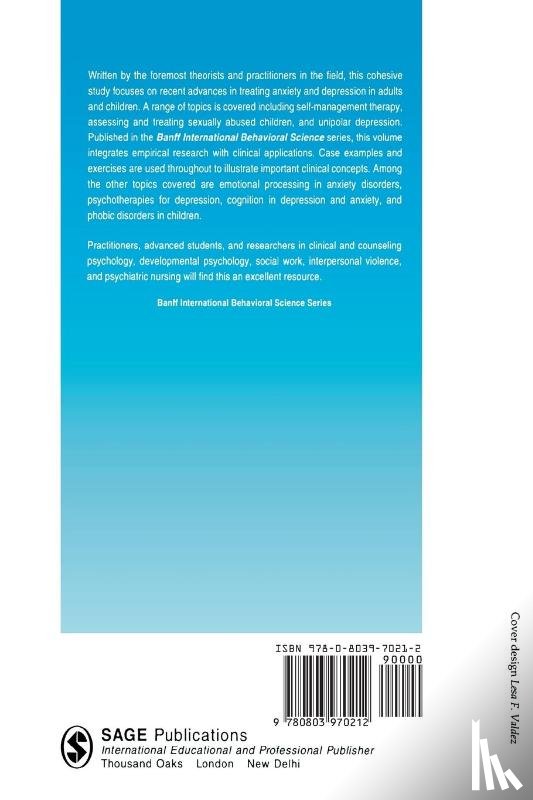  - Anxiety and Depression in Adults and Children