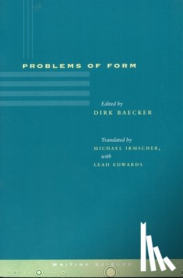  - Problems of Form