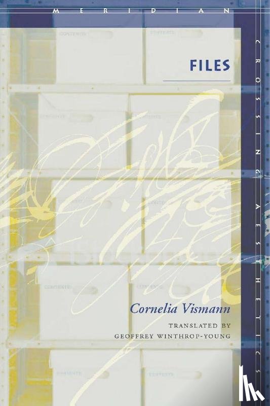 Vismann, Cornelia - Files