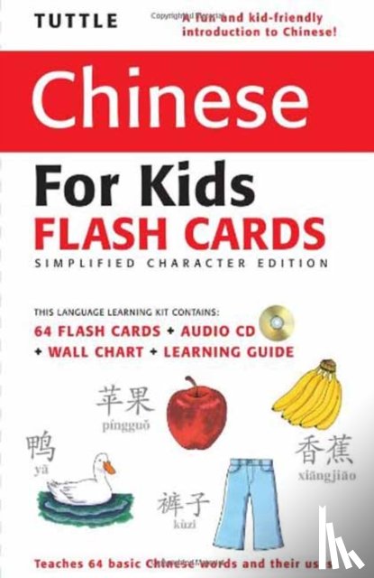 Tuttle Studio - FLSH CARD-TUTTLE CHINESE FOR K