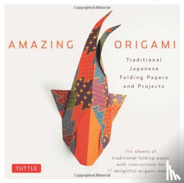 Tuttle Studio - Amazing Origami Kit: Traditional Japanese Folding Papers and Projects [144 Origami Papers with Book, 17 Projects]