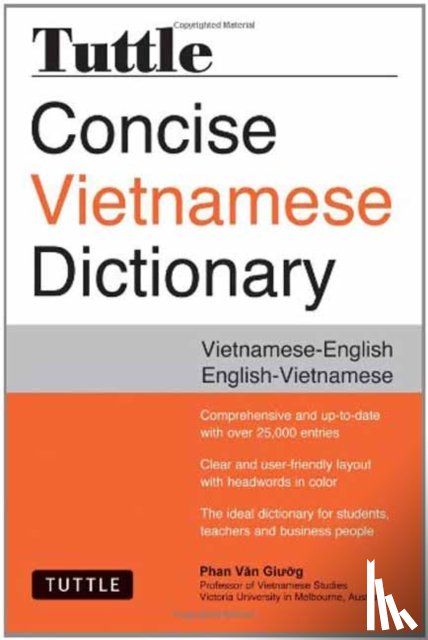 Giuong, Phan Van - Tuttle Concise Vietnamese Dictionary