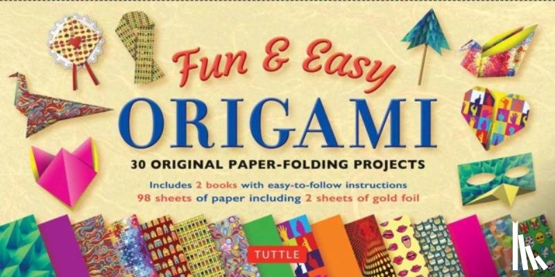 Temko, Florence - Fun & Easy Origami Kit: 29 Original Paper-Folding Projects: Includes Origami Kit with 2 Instruction Books & 98 Origami Papers