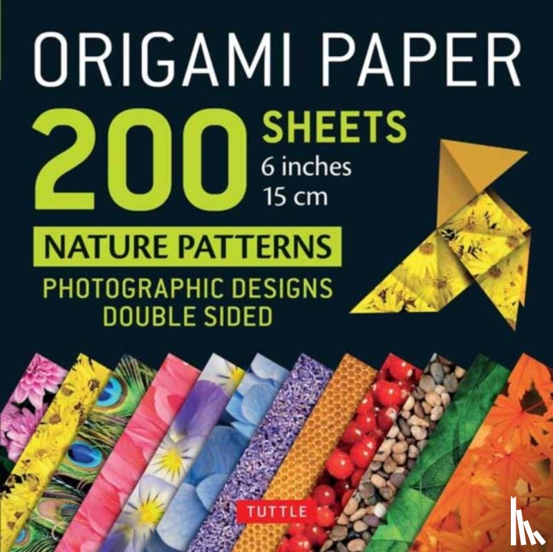  - Origami Paper 200 sheets Nature Patterns 6" (15 cm)