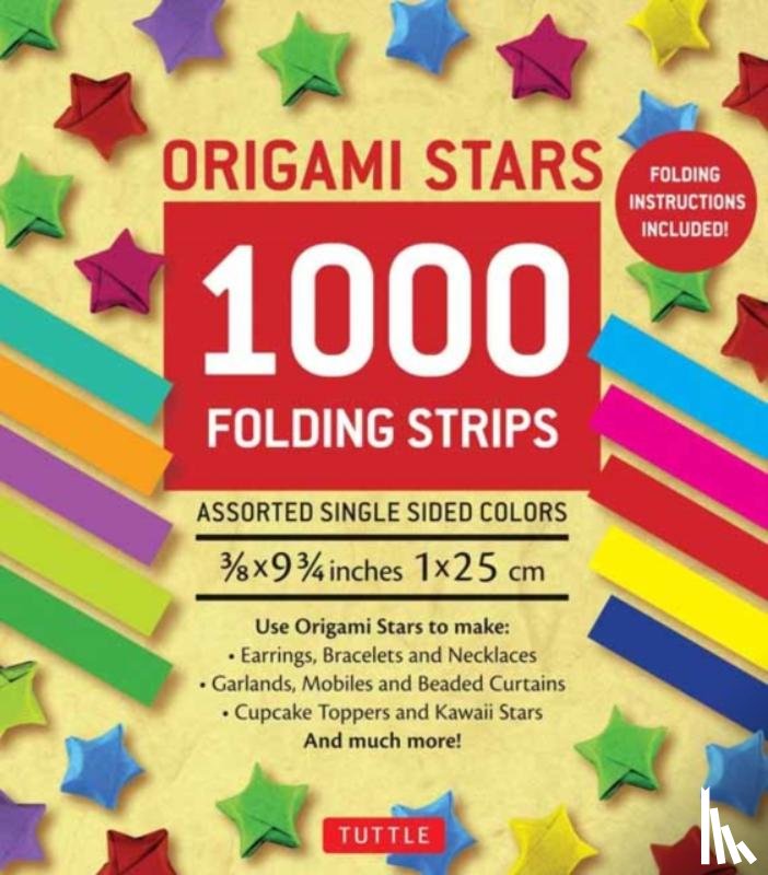  - Origami Stars Papers 1,000 Paper Strips in Assorted Colors