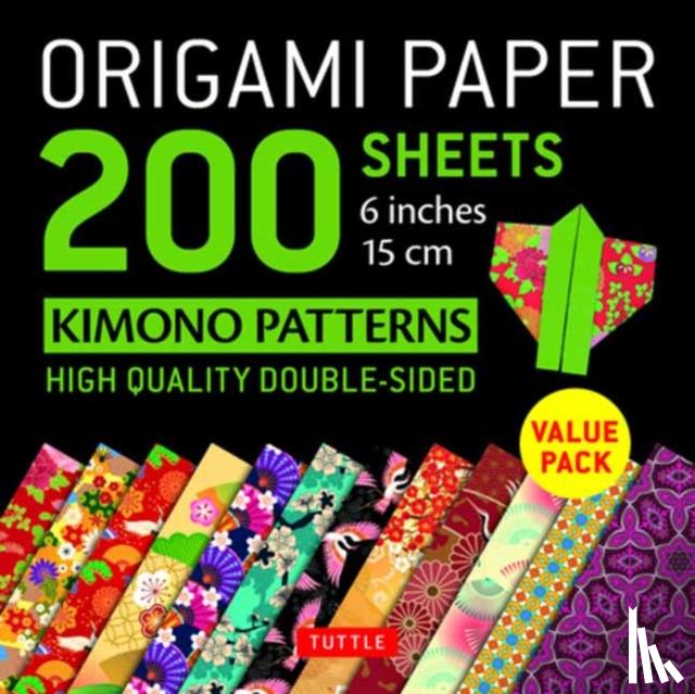 Publishing, Tuttle - Origami Paper 200 sheets Kimono Patterns 6 (15 cm)