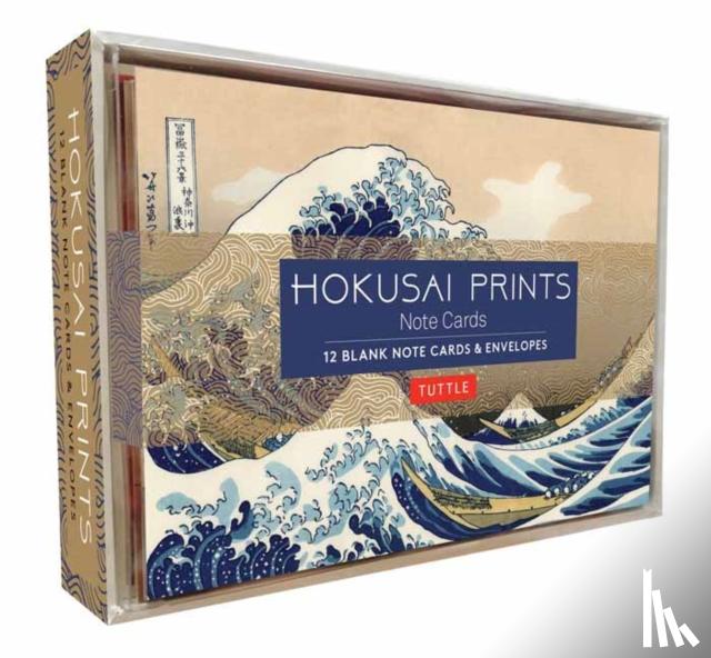 Tuttle Studio - Hokusai Prints Note Cards: 12 Blank Note Cards & Envelopes (6 X 4 Inch Cards in a Box)
