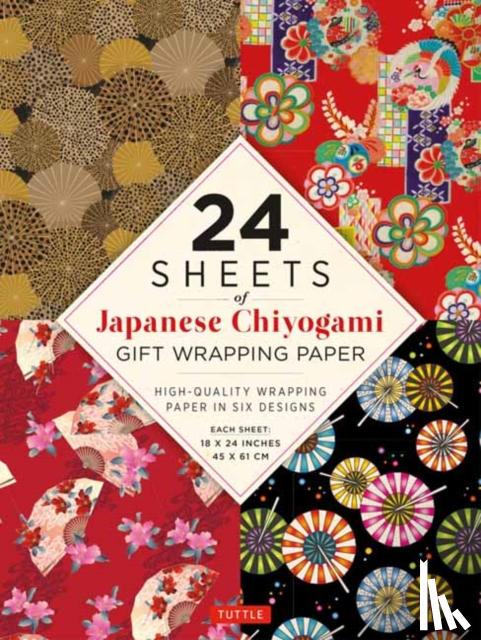  - Chiyogami Patterns Gift Wrapping Paper - 24 Sheets