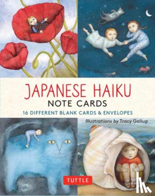 Ramirez-Christensen, Esperanza - Japanese Haiku,16 Note Cards: 16 Different Blank Cards with 17 Star Patterned Envelopes in a Keepsake Box!