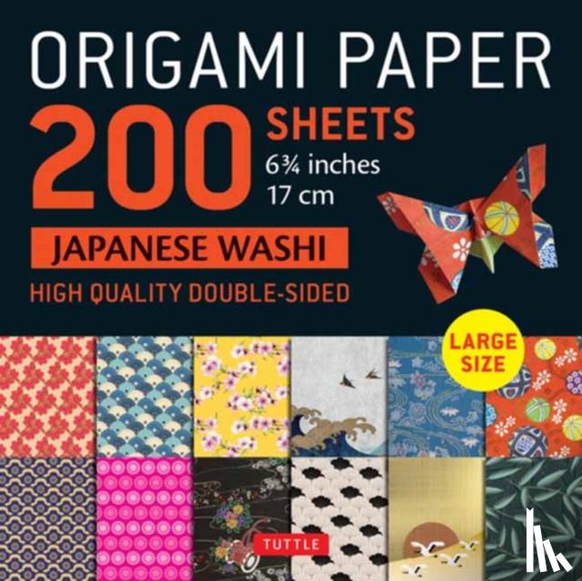 Publishing, Tuttle - Origami Paper 200 sheets Japanese Washi Patterns 6.75 inch