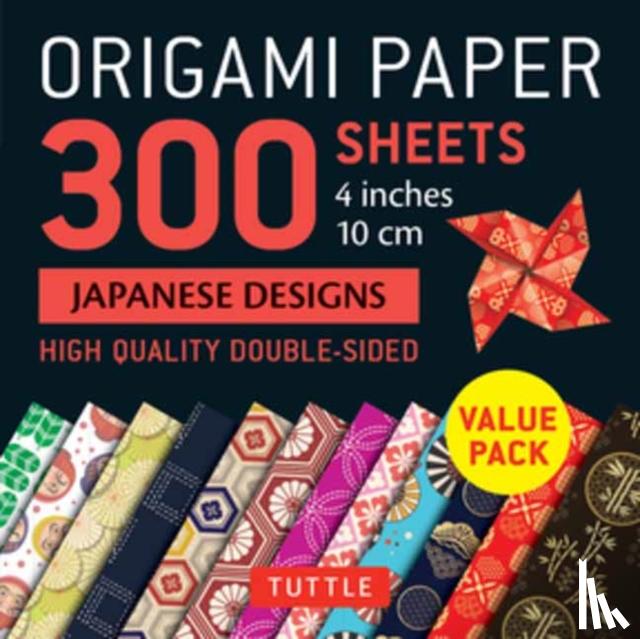 - Origami Paper 300 sheets Japanese Designs 4" (10 cm)
