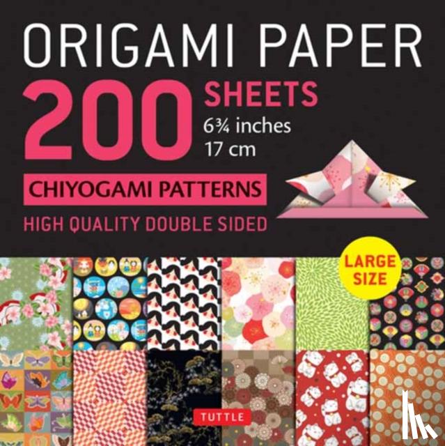  - Origami Paper 200 sheets Chiyogami Patterns 6 3/4" (17cm)
