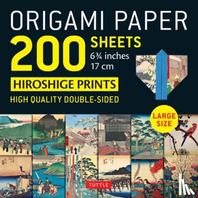 Publishing, Tuttle - Origami Paper 200 sheets Japanese Hiroshige Prints 6.75 inch