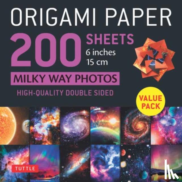 Publishing, Tuttle - Origami Paper 200 sheets Milky Way Photos 6 Inches (15 cm)