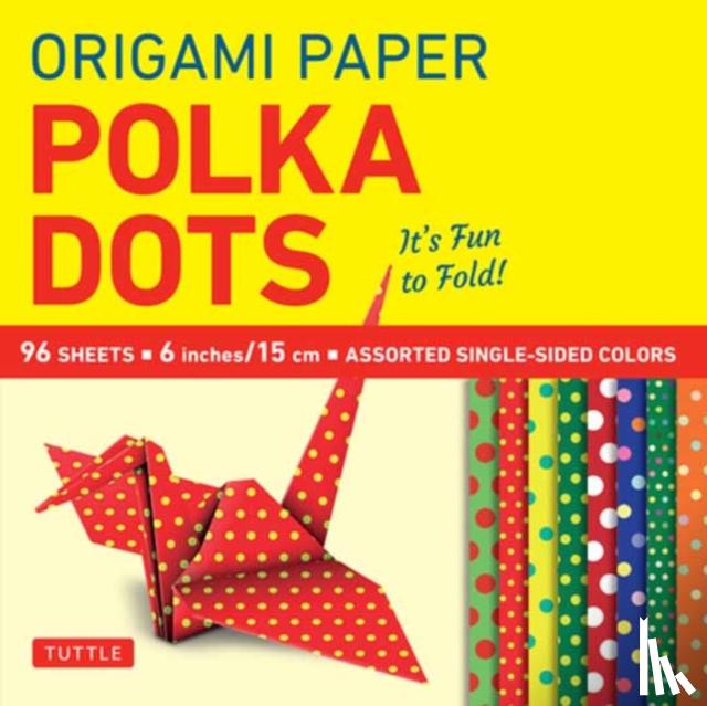  - Origami Paper 96 sheets - Polka Dots 6 inch (15 cm)