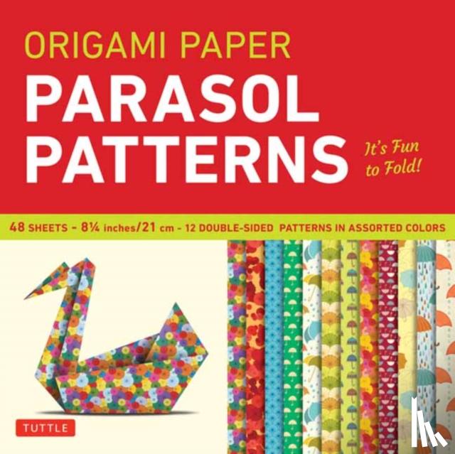  - Origami Paper 8 1/4" (21 cm) Parasol Patterns 48 Sheets