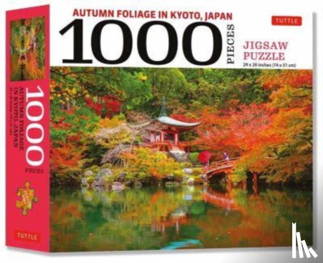 Tuttle - Autumn Foliage In Kyoto Japan 1000 Jigsaw
