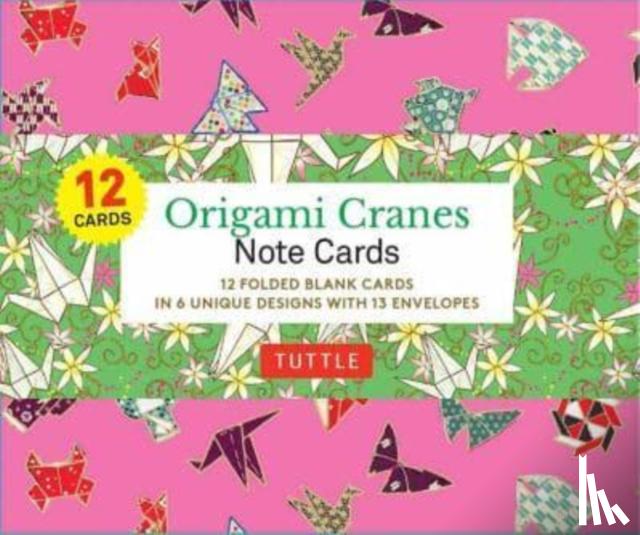 Tuttle - Origami Cranes Note Cards 12 Cards