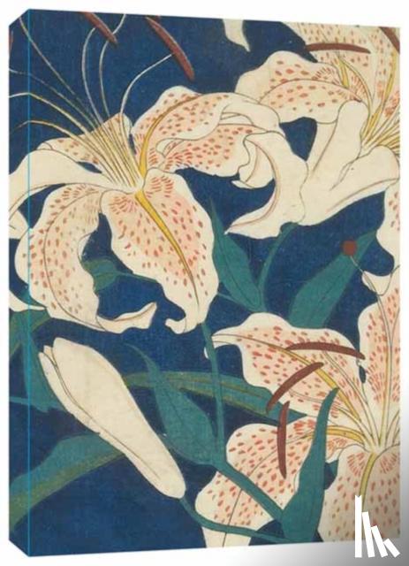  - Hiroshige Spotted Lilies Dotted Paperback Journal