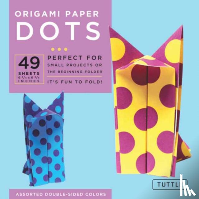  - Origami Paper - Dots - 6 3/4" - 49 Sheets