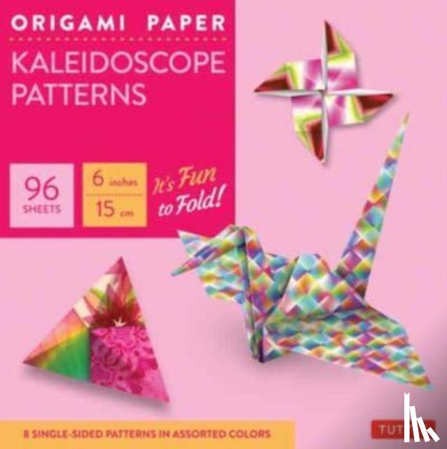  - Origami Paper - Kaleidoscope Patterns - 6" - 96 Sheets