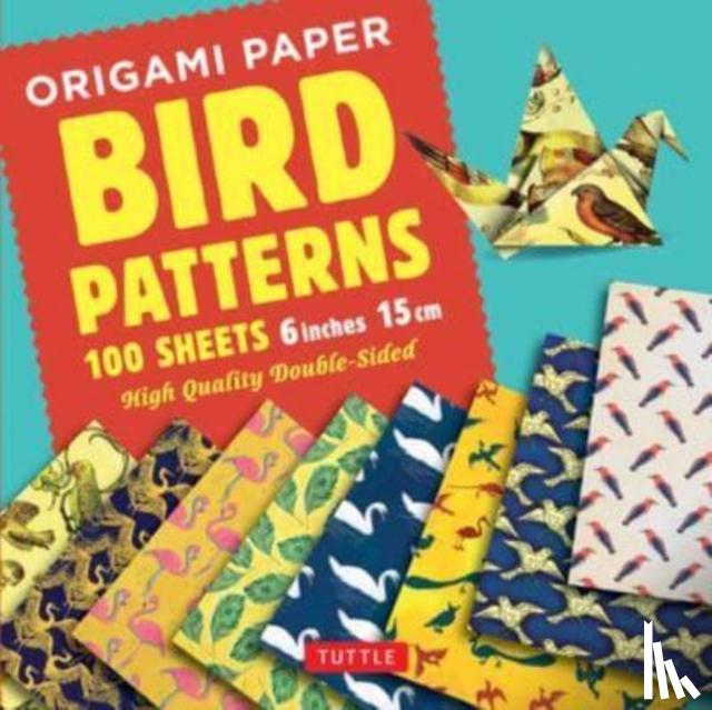  - Origami Paper 100 sheets Bird Patterns 6" (15 cm)