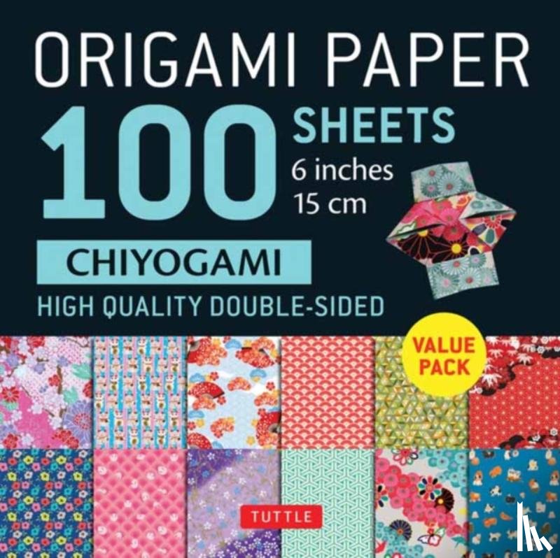  - Origami Paper 100 Sheets Chiyogami 6" (15 cm)