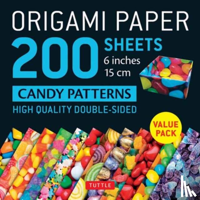  - Origami Paper 200 sheets Candy Patterns 6" (15 cm)