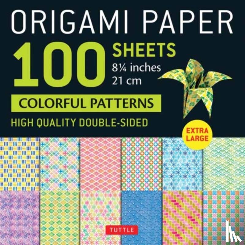  - Origami Paper 100 sheets Colorful Patterns 8 1/4" (21 cm)