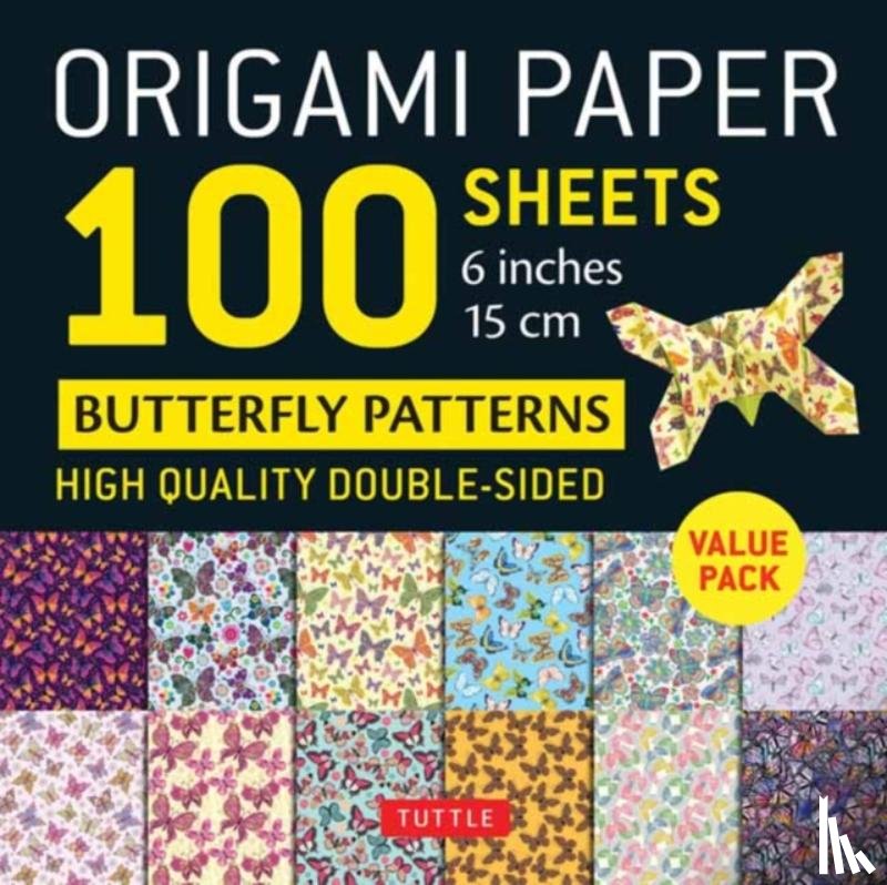  - Origami Paper 100 Sheets Butterfly Patterns 6" (15 cm)