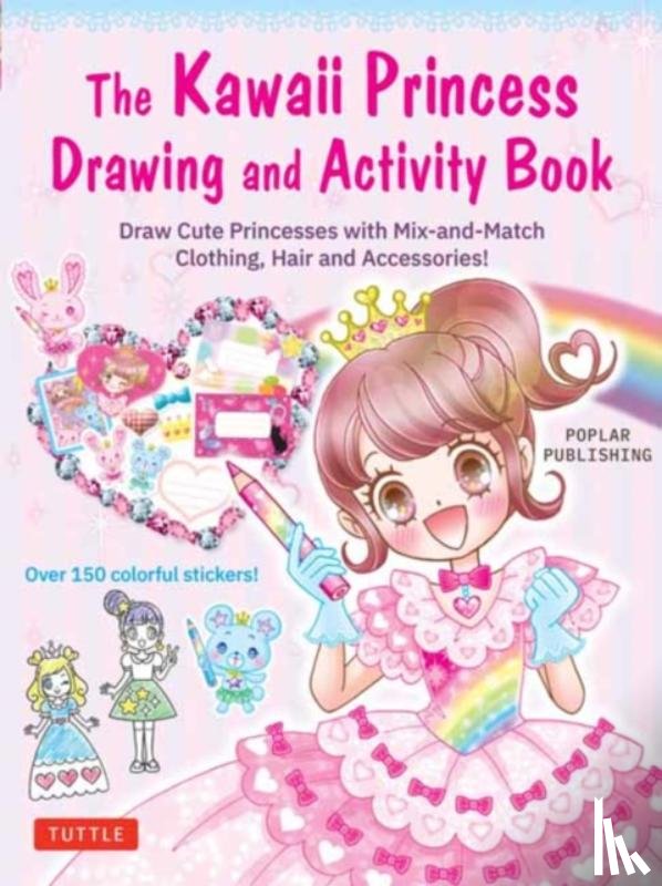 Poplar Publishing - The Kawaii Princess Drawing and Activity Book