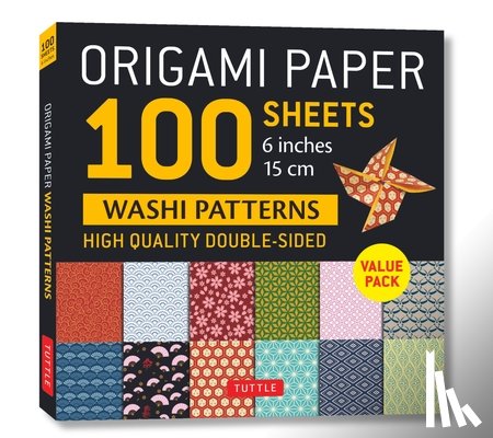  - Origami Paper 100 sheets Washi Patterns 6" (15 cm)