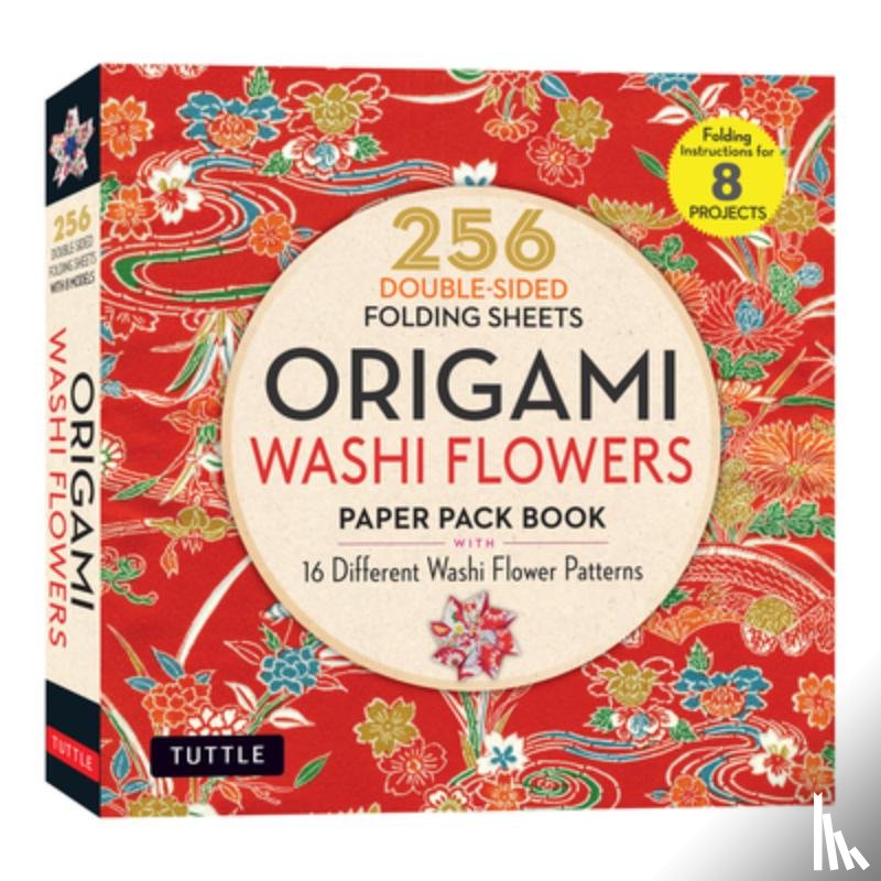  - Origami Washi Flowers Paper Pack Book