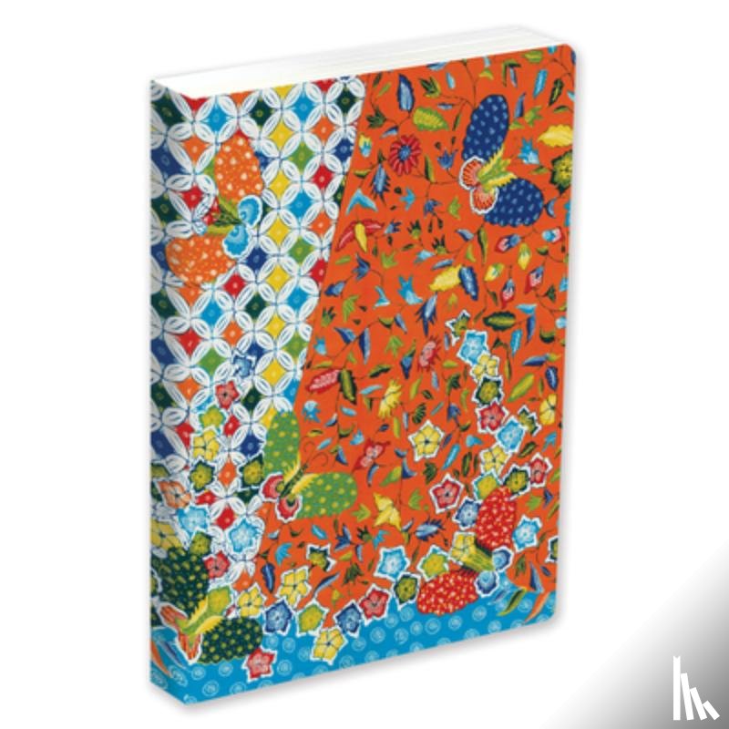  - Journal Modern Batik Kawung Butterflies, Lined Paperback