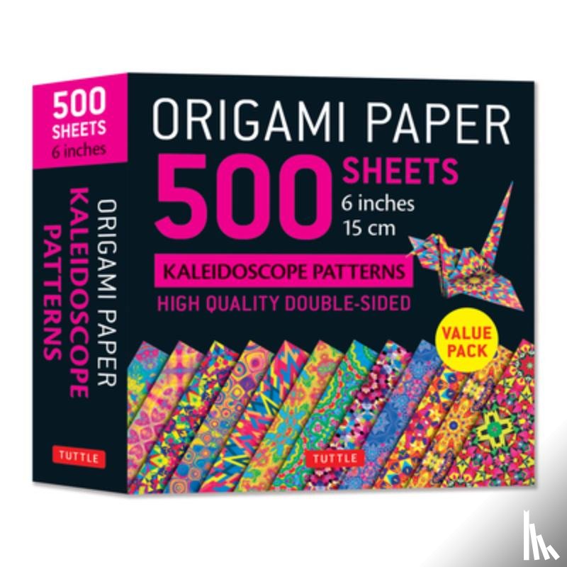  - Origami Paper 500 sheets Kaleidoscope Patterns 6" (15 cm)