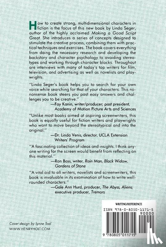 Seger, Linda - Creating Unforgettable Characters