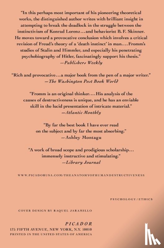 Fromm, Erich - Anatomy of Human Destructiveness