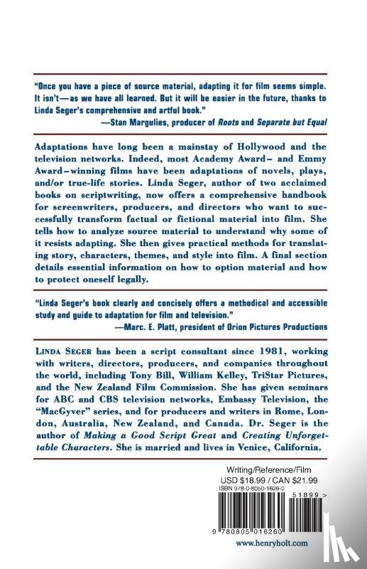 Seger, Linda - The Art of Adaptation
